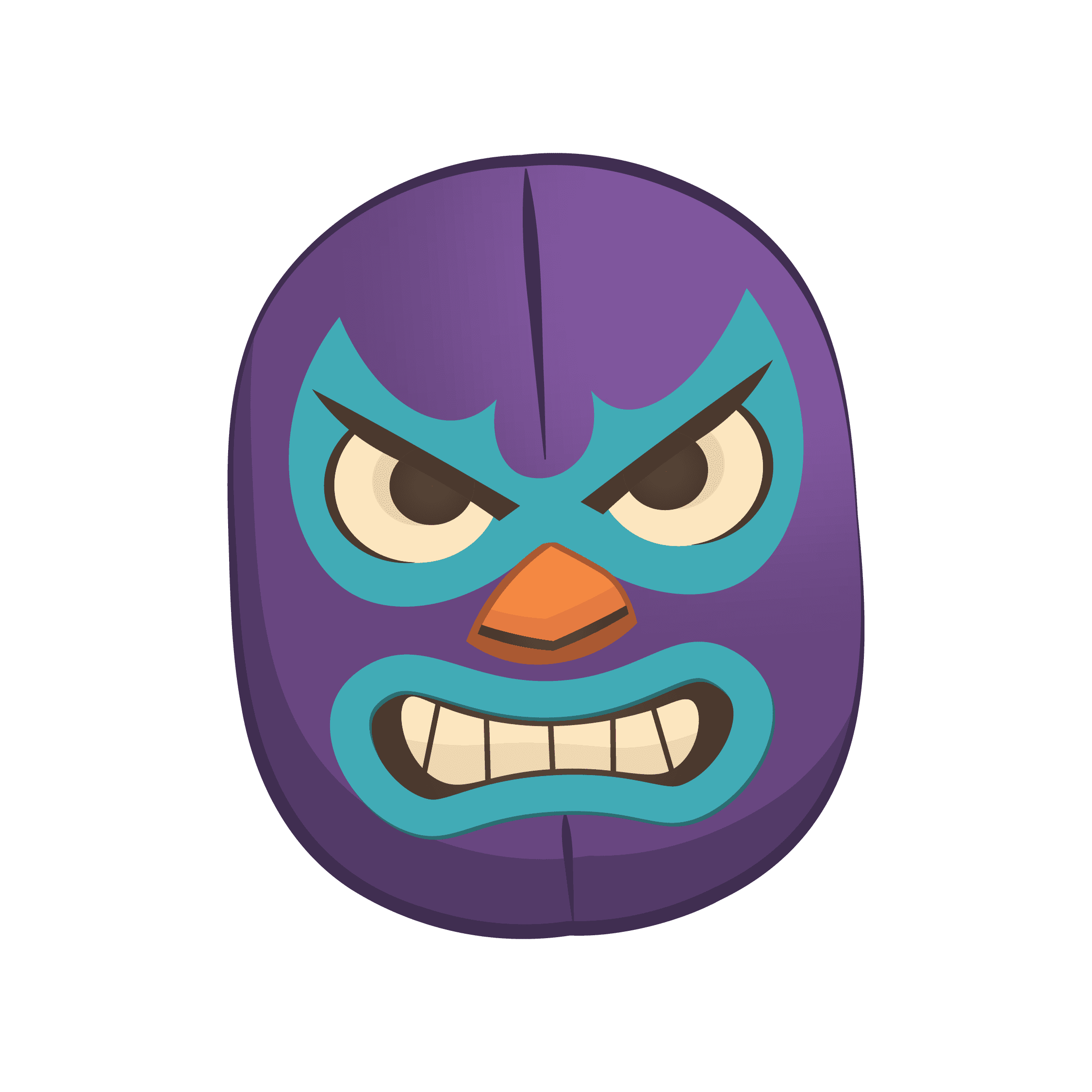 Máscara de luchador Sueña representando a Juan