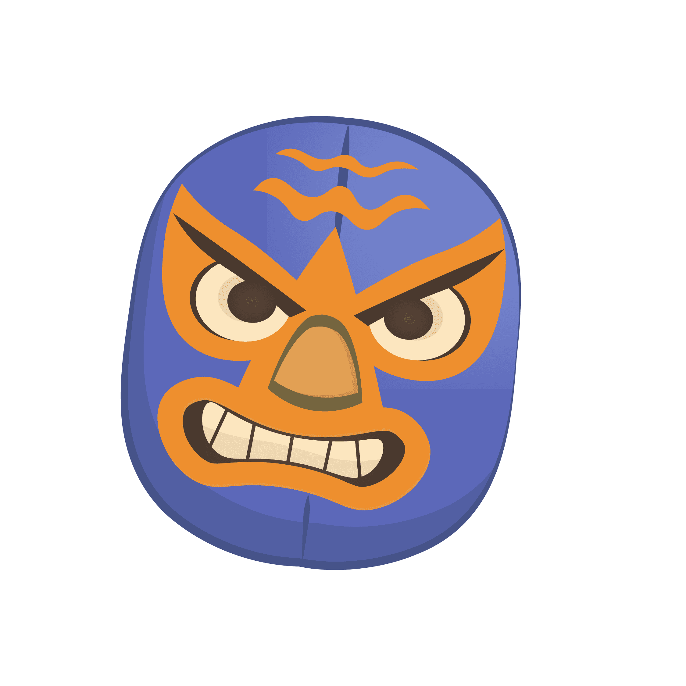 Máscara de luchador Sueña representando a Pedro