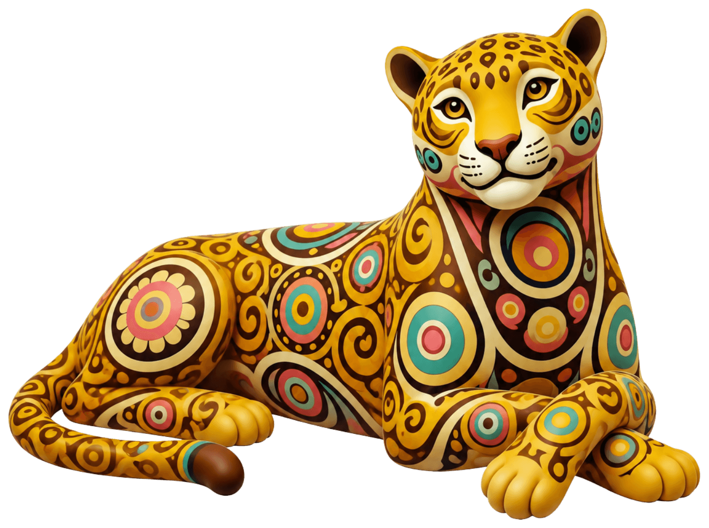 Jaguar Sueña recostado y atento — listo para escucharte